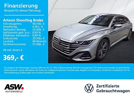 VW Arteon Volkswagen Shooting Brake R-Line 4M 2.0 TDI DSG AHK MATRIX SHZ TÜV NEU // SOFORT VERFÜGBAR