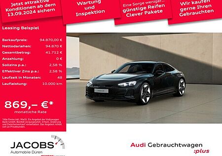 Audi e-tron GT Black+/Matrix/Dynamikpaket/360°/ACC