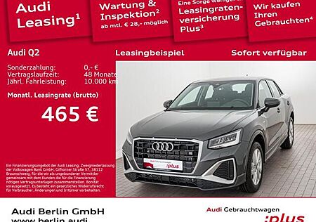 Audi Q2 S line 35 TFSI S tr. STDHZG LED RFK NAVI