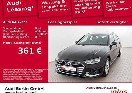 Audi A4 Avant Advanced 35 TDI S tr. LED RFK NAVI VIRT