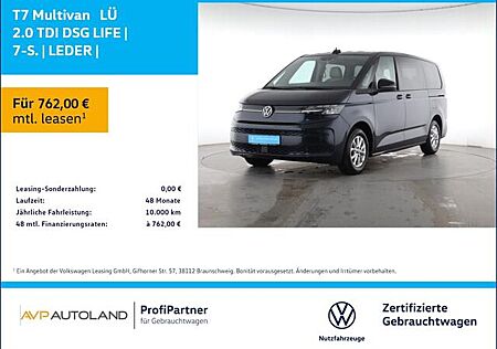 VW T7 Multivan Volkswagen LÜ 2.0 TDI DSG LIFE | 7-S. | LEDER |