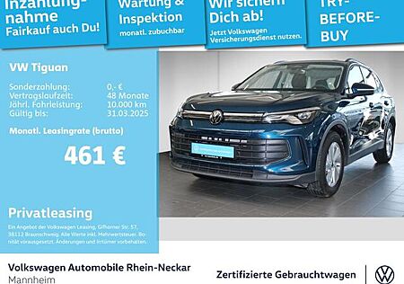 VW Tiguan Volkswagen 2.0 TDI DSG GAR 2029 Navi AHK Kamera uvm