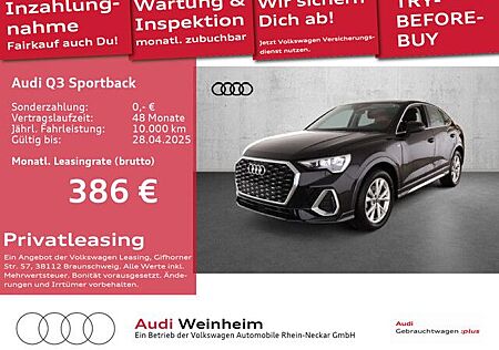 Audi Q3 35 TFSI S-Line Kamera LED S-tronic Navi uvm