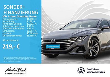 VW Arteon Volkswagen Shootingbrake 2.0 TSI R-Line DSG Navi LED Digital Cockpit Schiebedach ACC EPH DAB AHK