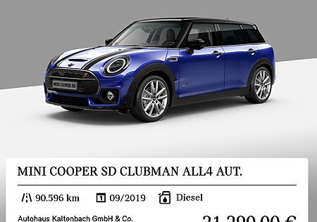 Mini Cooper SD Clubman ALL4 Aut.