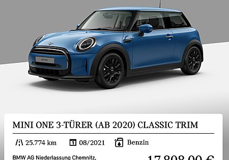 Mini ONE 3-TÜRER (AB 2020)