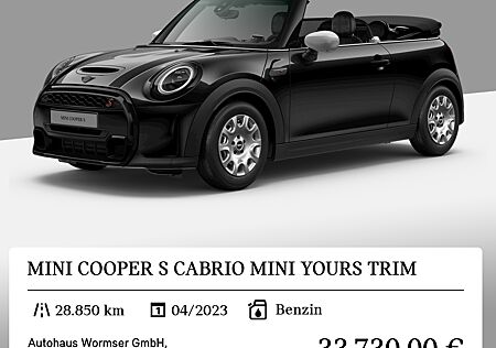Mini Cooper S Cabrio