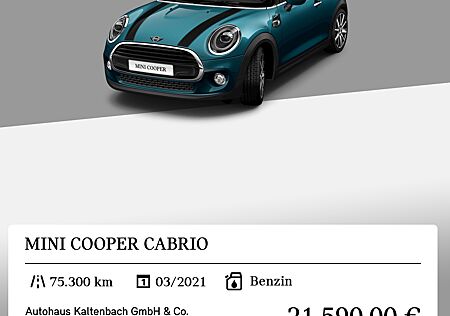 Mini Cooper Cabrio