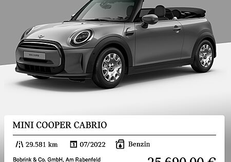 Mini Cooper Cabrio
