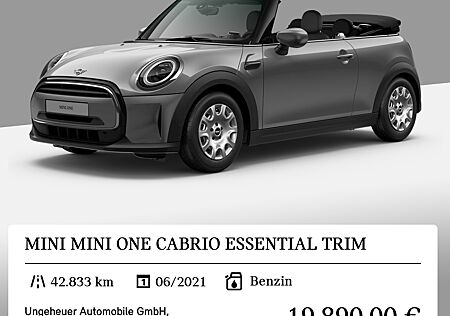 Mini ONE Cabrio Essential Trim