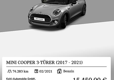 Mini Cooper 3-Türer (2017 - 2021)