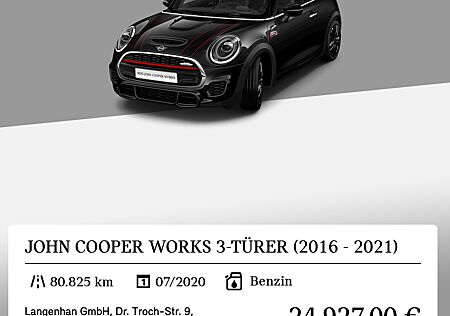Mini John Cooper Works 3-Türer (2016 - 2021)