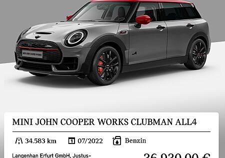 Mini John Cooper Works Clubman ALL4