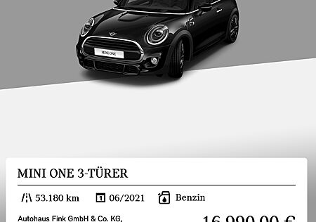 Mini ONE 3-Türer
