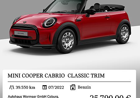 Mini Cooper Cabrio
