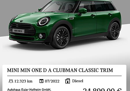 Mini One D MIN A Clubman