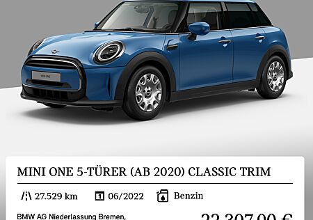 Mini ONE 5-TÜRER (AB 2020)