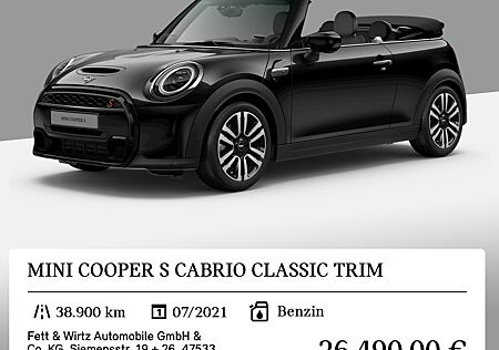 Mini Cooper S Cabrio