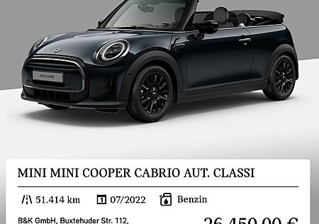 Mini Cooper Cabrio Aut. Classi