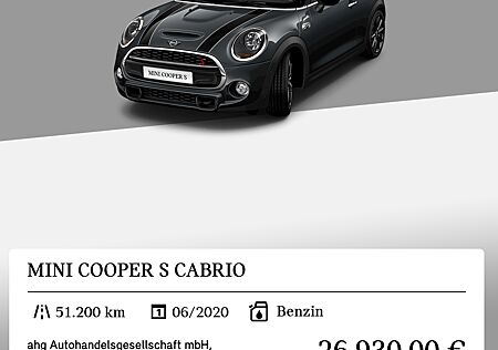 Mini Cooper S Cabrio