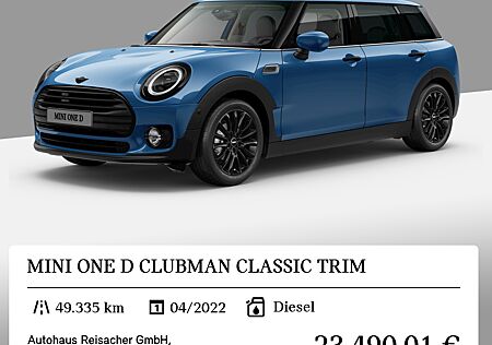 Mini One D Clubman