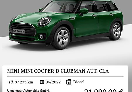 Mini Cooper D Clubman Aut. Cla