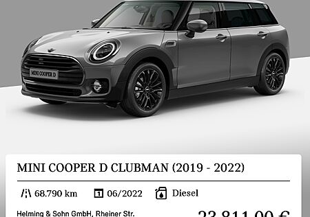 Mini Cooper D Clubman (2019 - 2022)