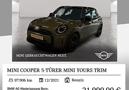 Mini Cooper 5-TÜRER