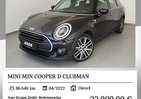 Mini Cooper D MIN Clubman