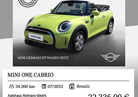 Mini ONE Cabrio