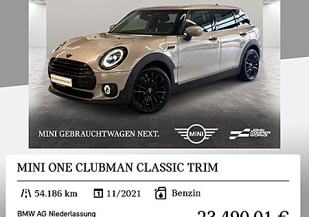 Mini ONE CLUBMAN
