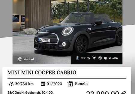 Mini Cooper Cabrio