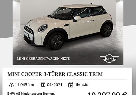 Mini Cooper 3-TÜRER