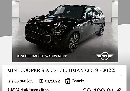 Mini Cooper S ALL4 CLUBMAN (2019 - 2022)