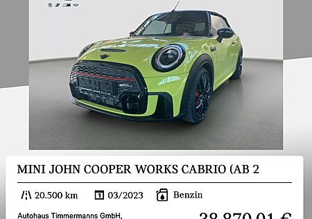 Mini John Cooper Works Cabrio (ab 2