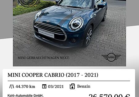 Mini Cooper Cabrio (2017 - 2021)
