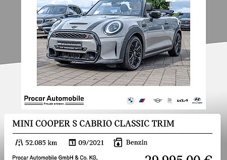 Mini Cooper S Cabrio