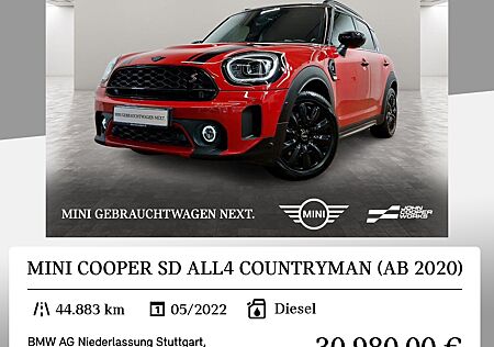 Mini COOPER SD ALL4 COUNTRYMAN (AB 2020)