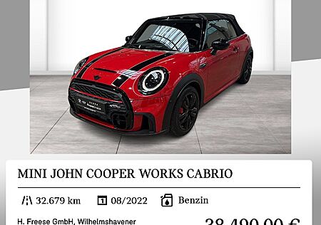 Mini John Cooper Works Cabrio