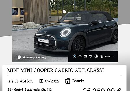 Mini Cooper Cabrio Aut. Classi