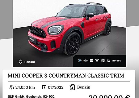 Mini Cooper S Countryman