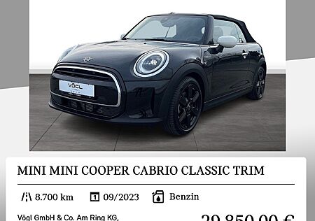 Mini Cooper Cabrio