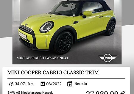 Mini Cooper CABRIO