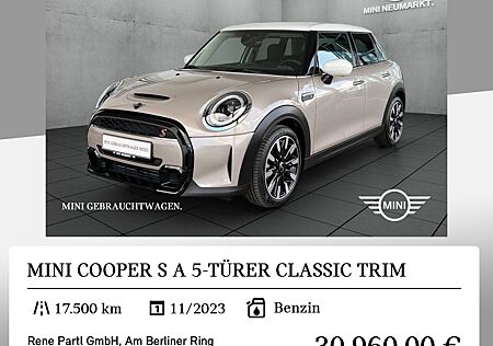 Mini Cooper S A 5-türer