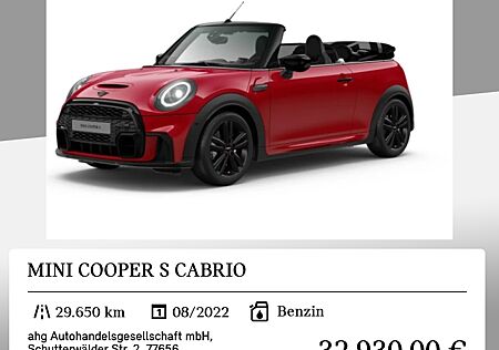 Mini Cooper S Cabrio
