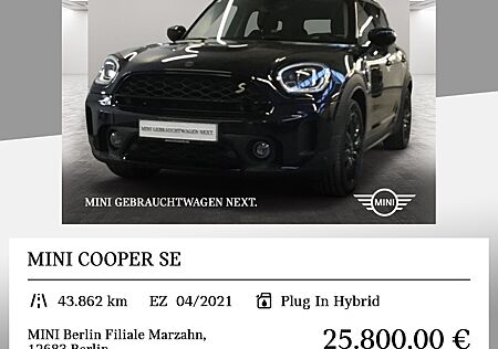 Mini Cooper S Countryman Cooper SE ALL4 Countryman