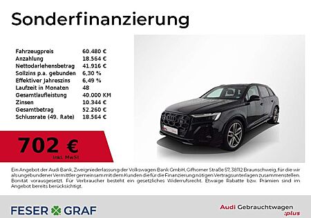 Audi Q7 45 TDI S line Ext/Matrix/HuD/360Kamera/Luft/Air/AH