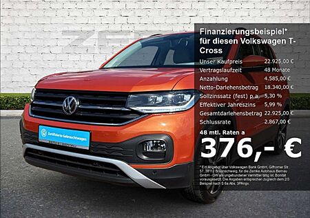 VW T-Cross Volkswagen 1.5 TSI DSG Life Navi LED ACC Apple CarPlay Androi