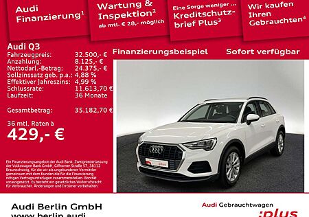 Audi Q3 35 TDI 6-G. DAB PDC VIRTUAL SITZHZG SPORTSITZ