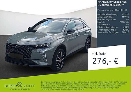 DS Automobiles DS 7 Performance Line+ Blue HDI 130